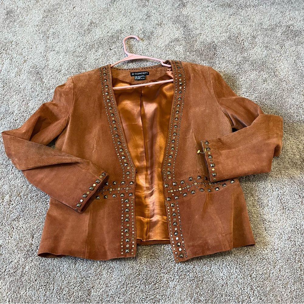 Vintage Women's 10 Suede Western Jacket. - Picture 1 of 8